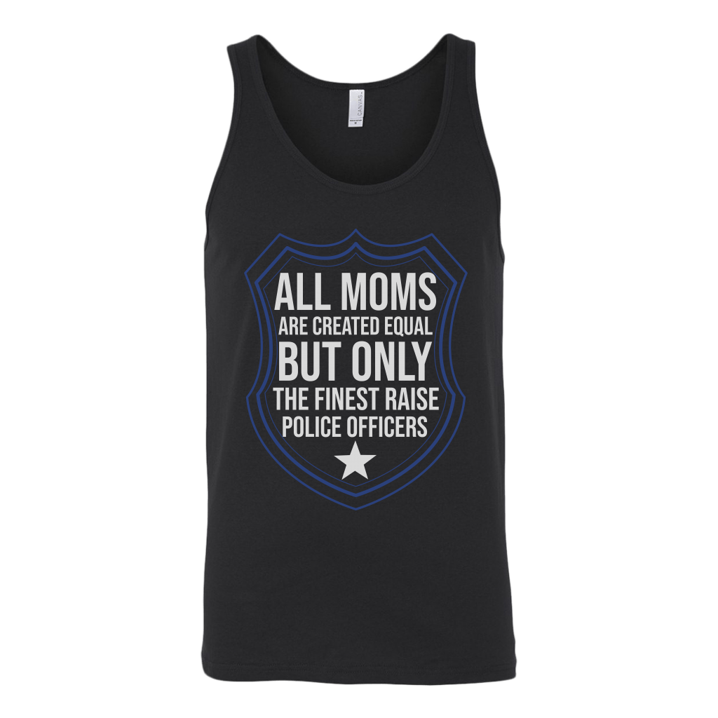 top gear moms Police Mom Tank Top Black / S