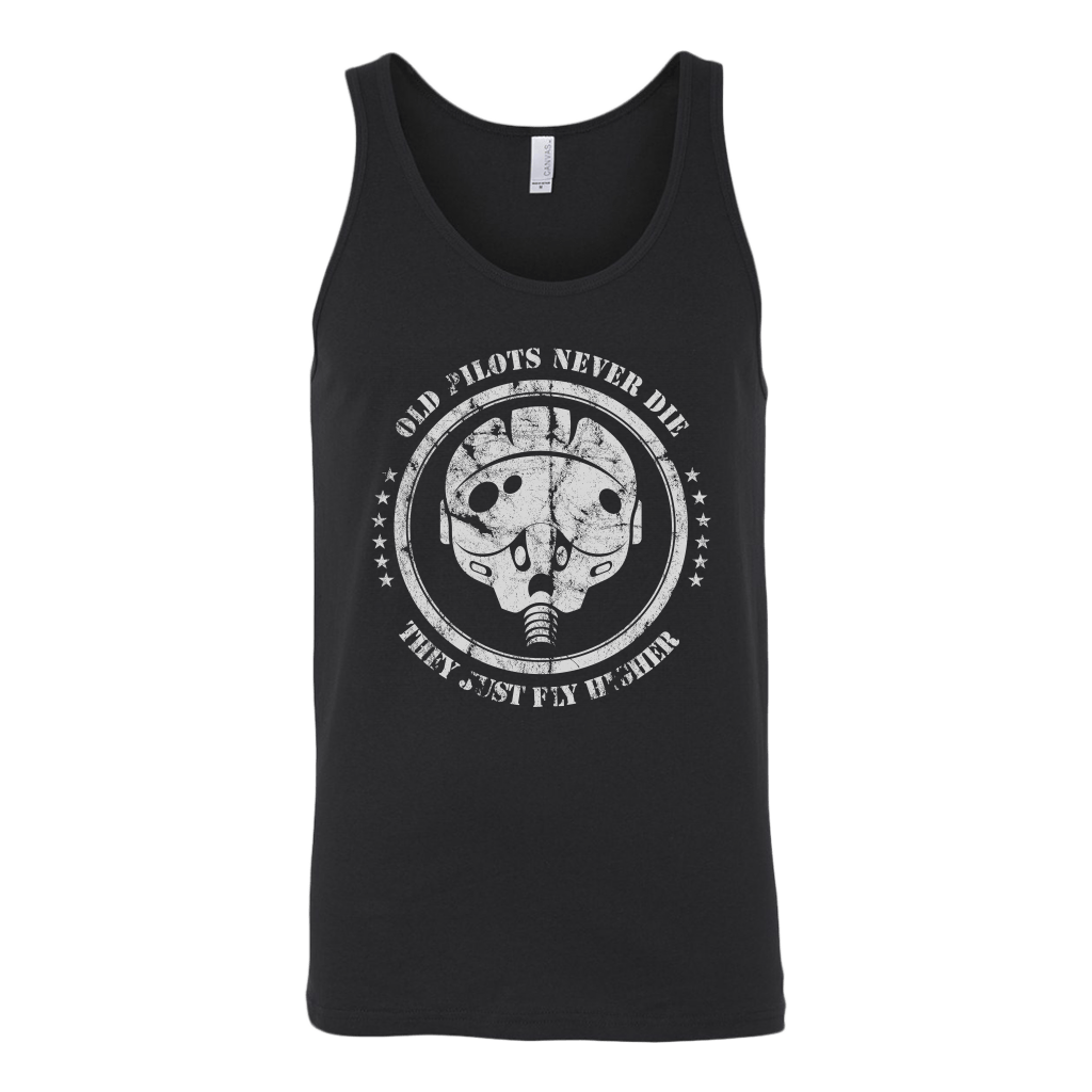 Old Pilots Never Die Tank Top