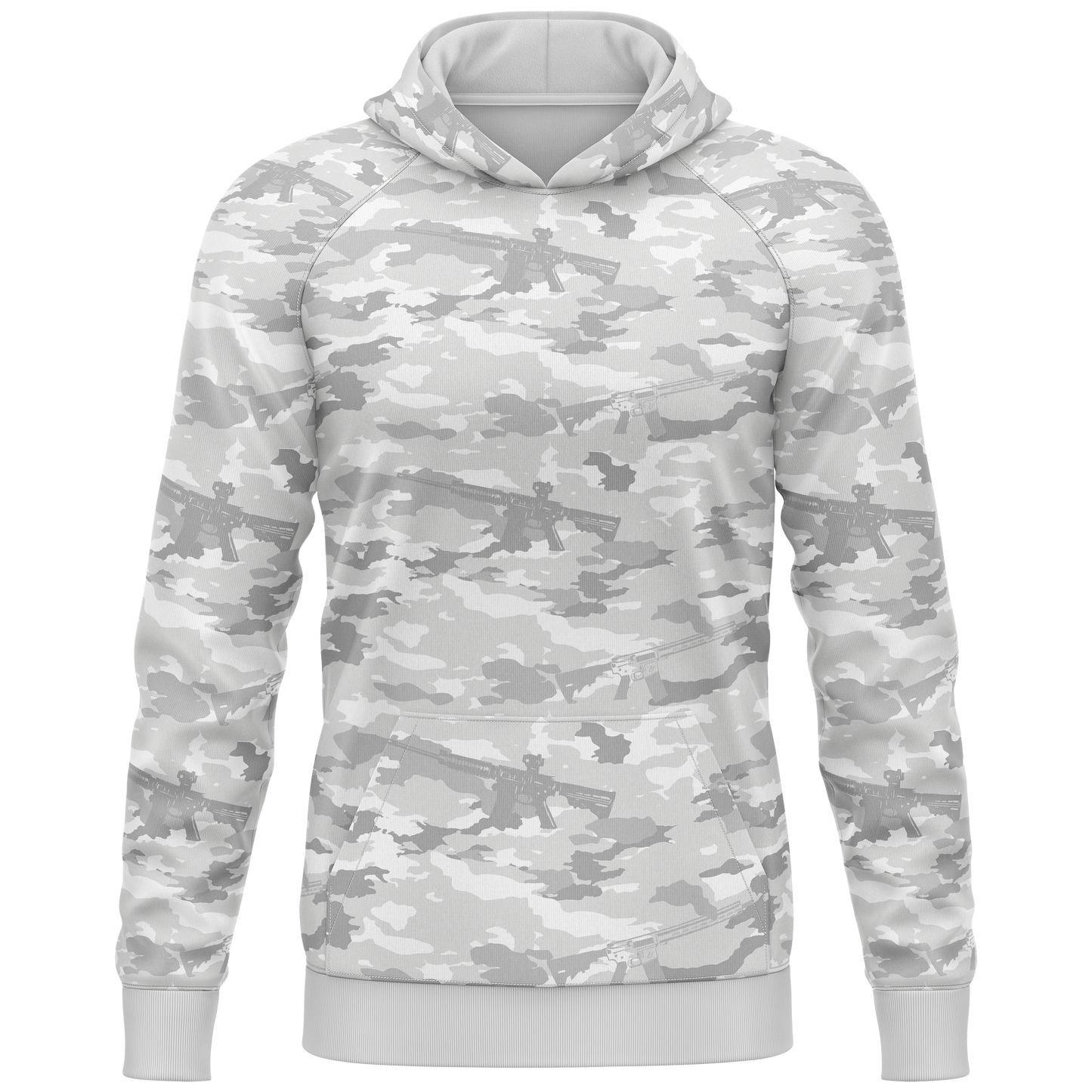 Arctic Ghost Camo ARs Hoodie
