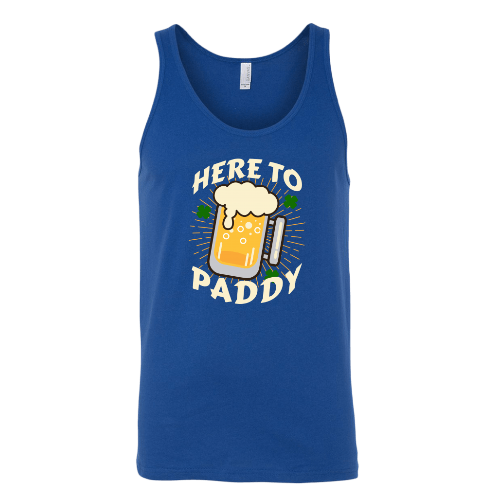Here To Paddy St. Patrick's Day Tank Top