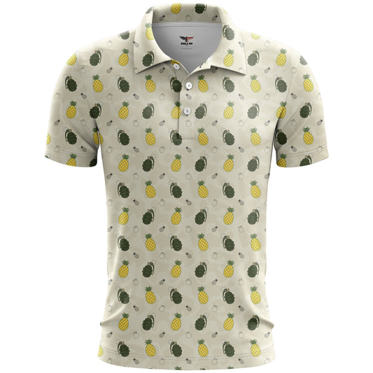 Pineapples and Grenades Golf Polo Shirt