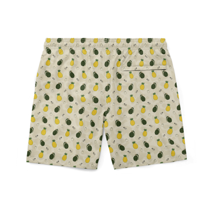 Pineapples and Grenades Swim Trunks