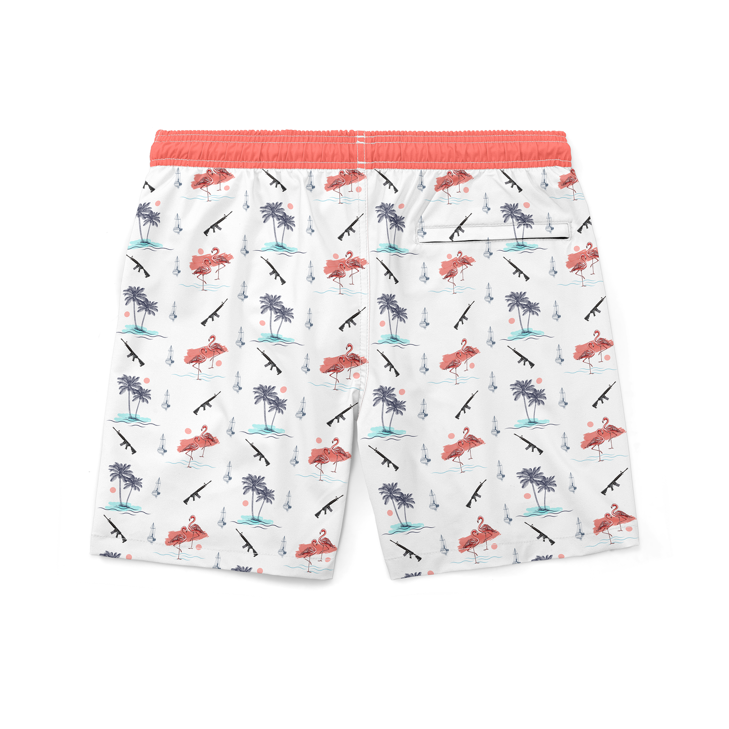 Tropical ARs Swim Trunks