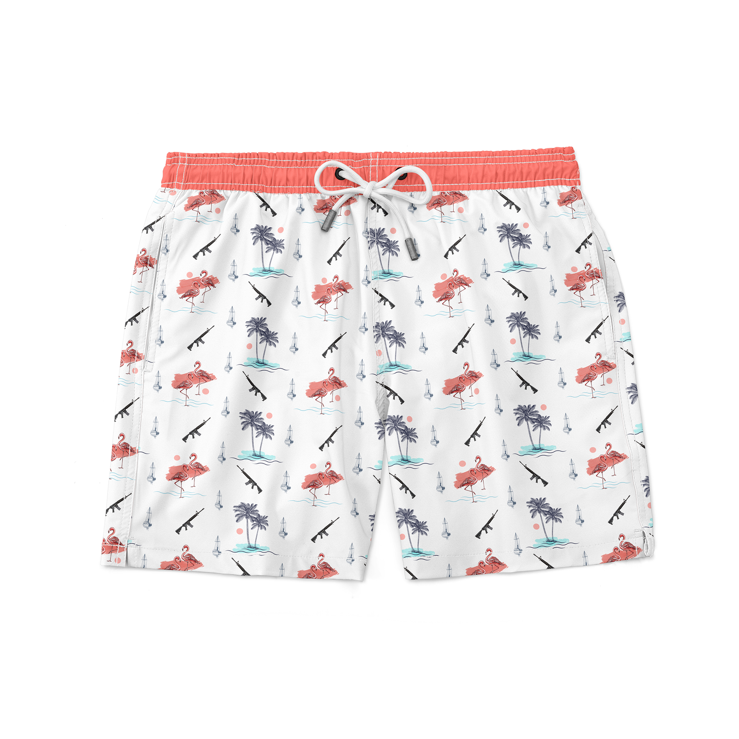 Tropical ARs Swim Trunks