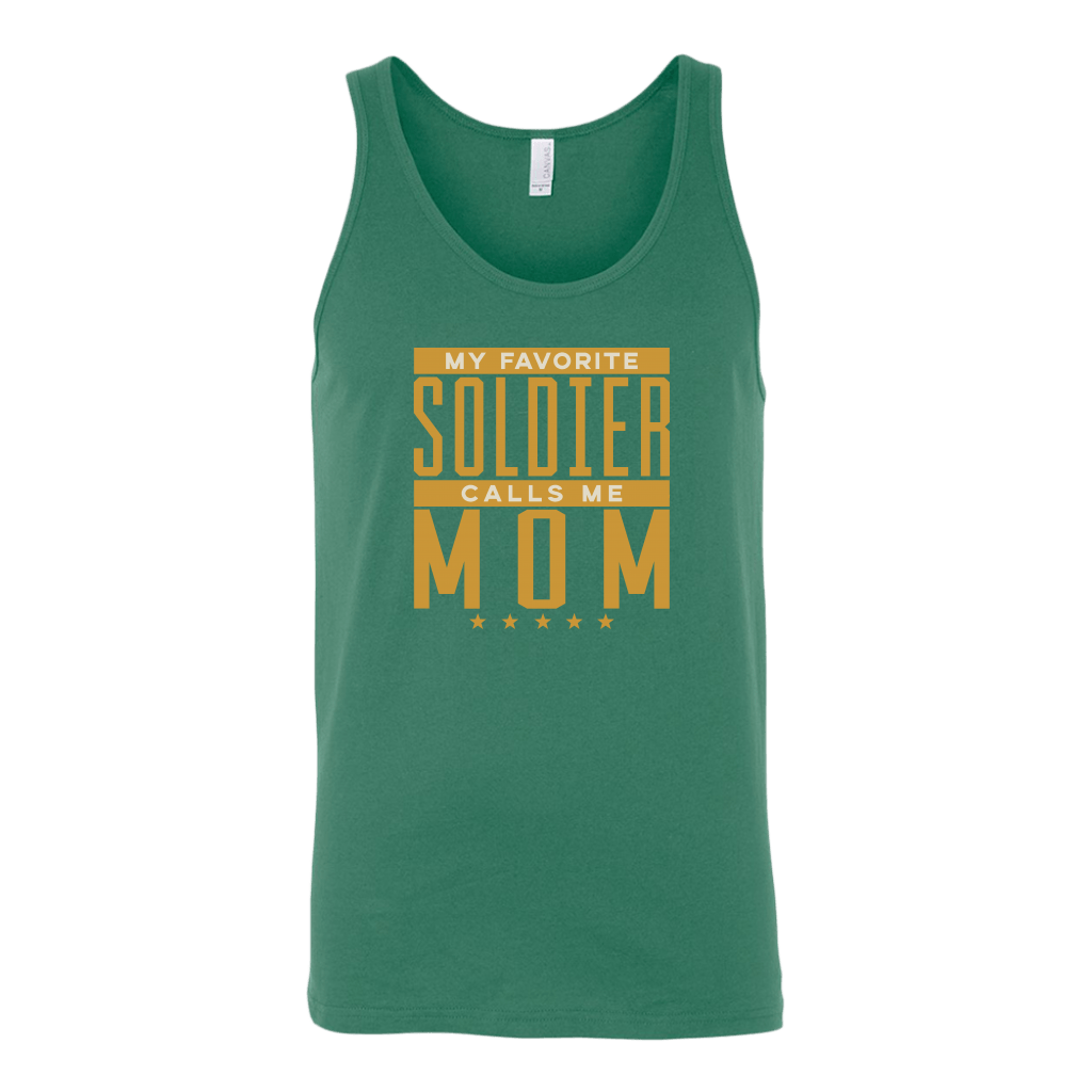 My Favorite Soldier Calls Me Mom Tank Top