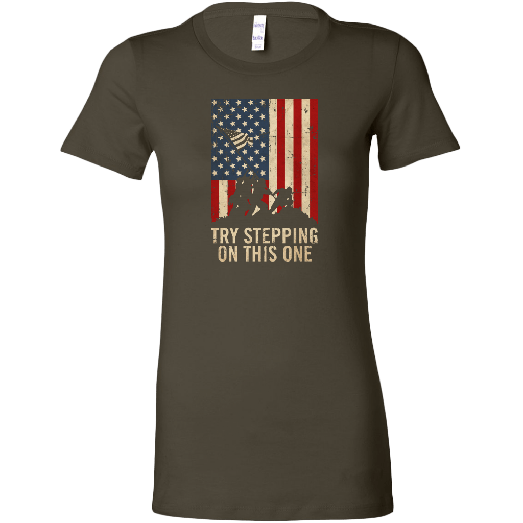 Try Stepping On This One Women's T-Shirt