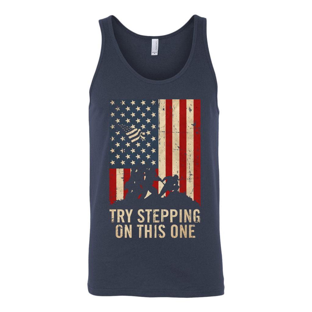 Try Stepping On This One Tank Top