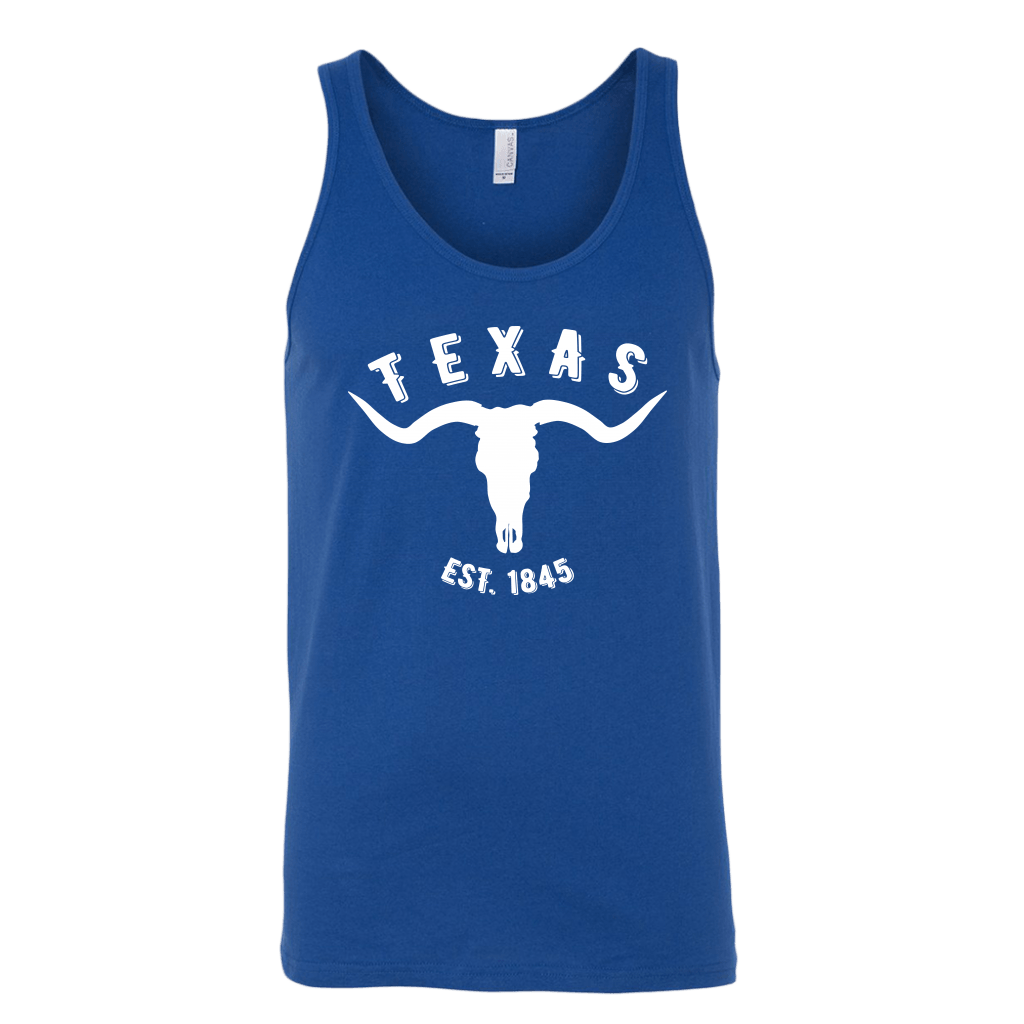 Texas Established 1845 Tank Top