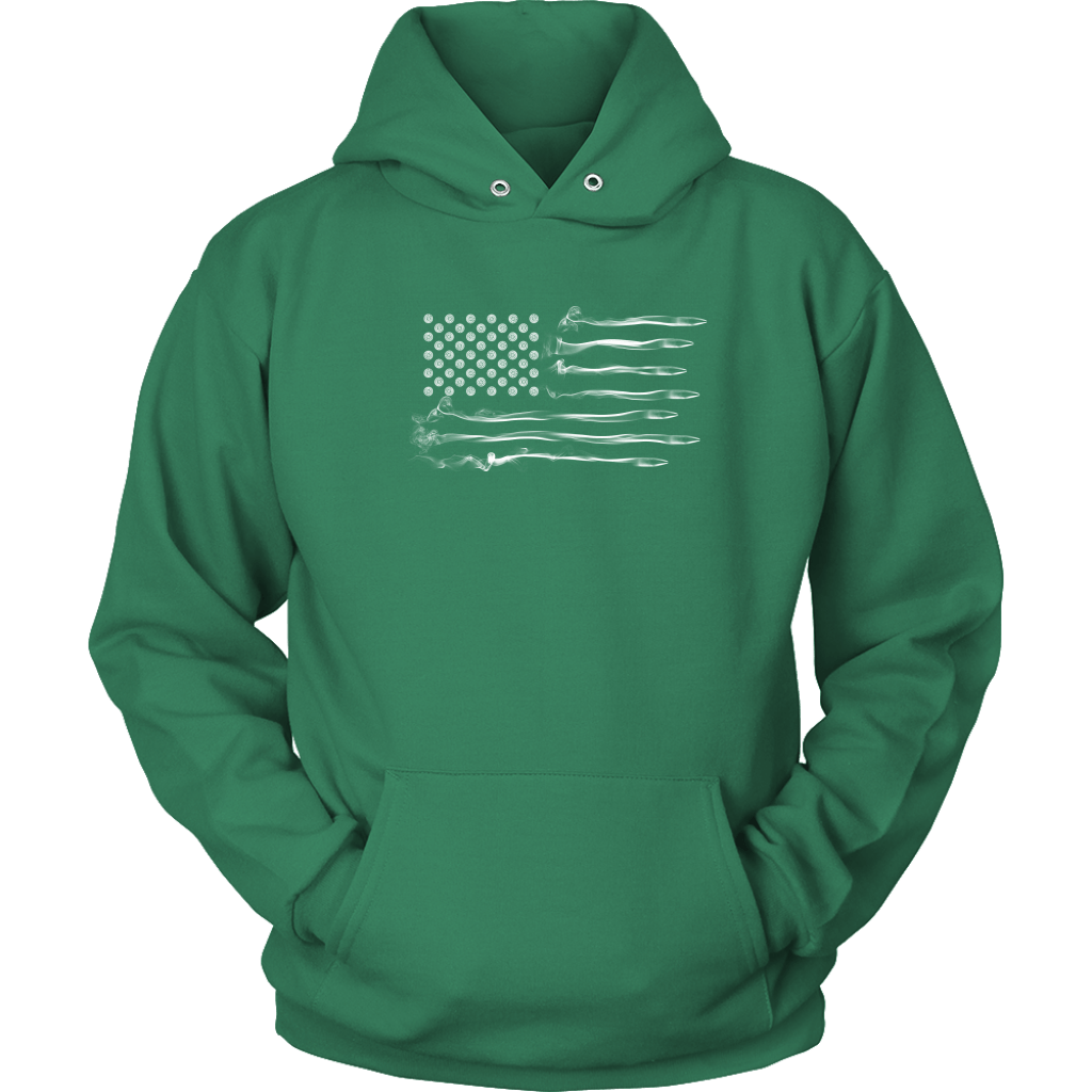 Bullet Flag Unisex Hoodie