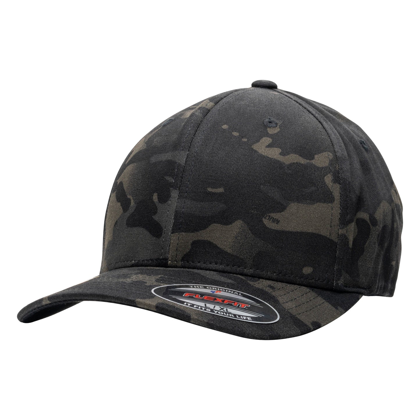 Stealth Black Multicam Hat