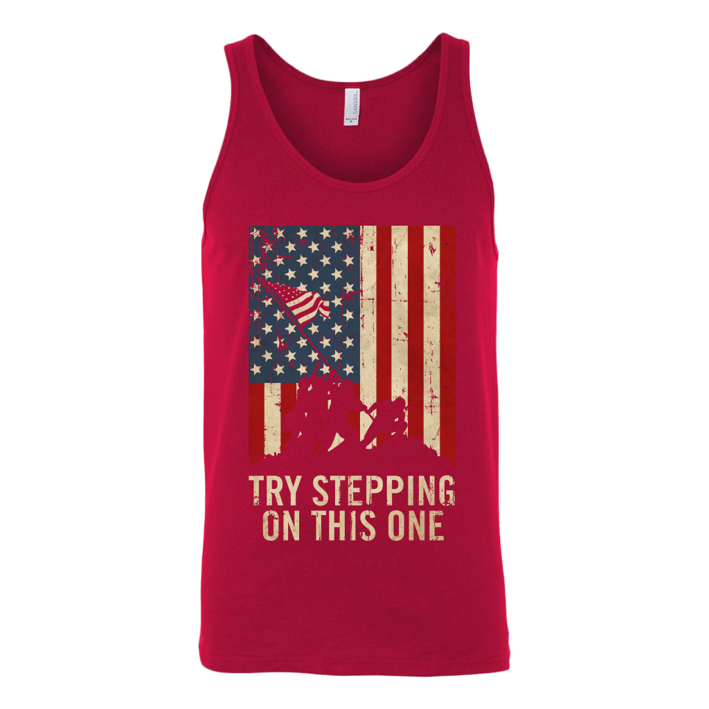 Try Stepping On This One Tank Top