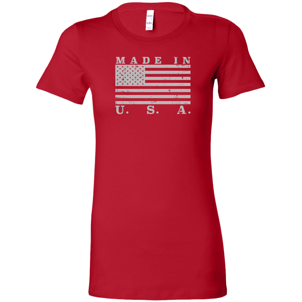 Made In USA Flag Women's T-Shirt