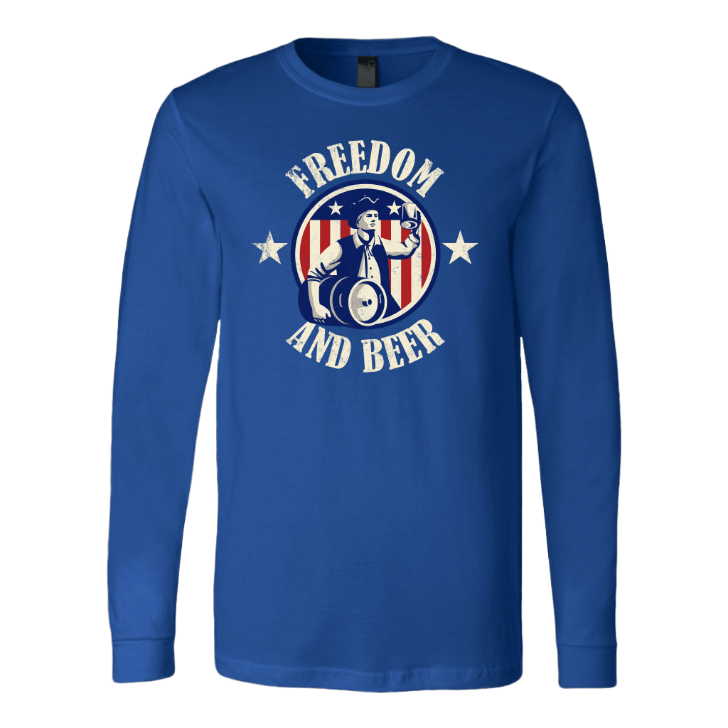 Freedom And Beer Long Sleeve