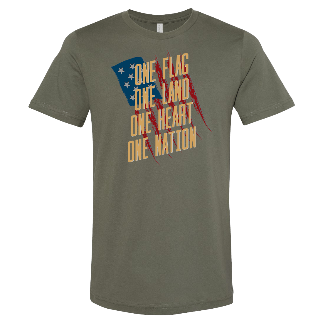 One Flag, One Land, One Heart, One Nation Tee