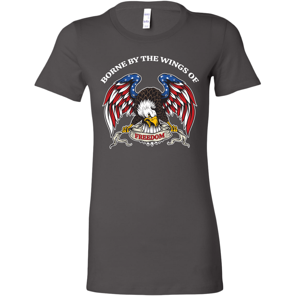 Borne by the Wings of Freedom Women's T-shirt