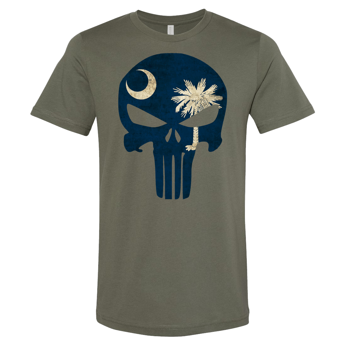 South Carolina Fearless Patriot Skull Shirt