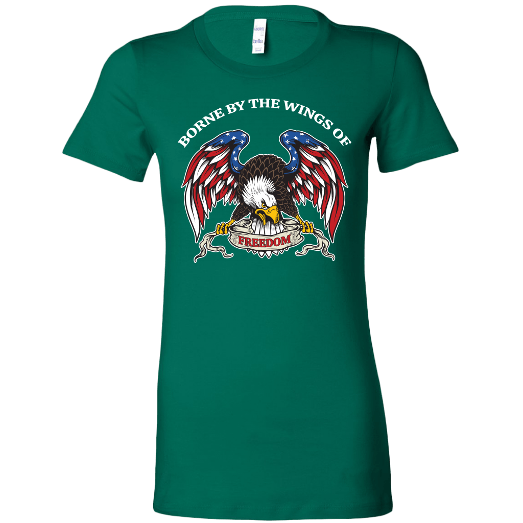 Borne by the Wings of Freedom Women's T-shirt