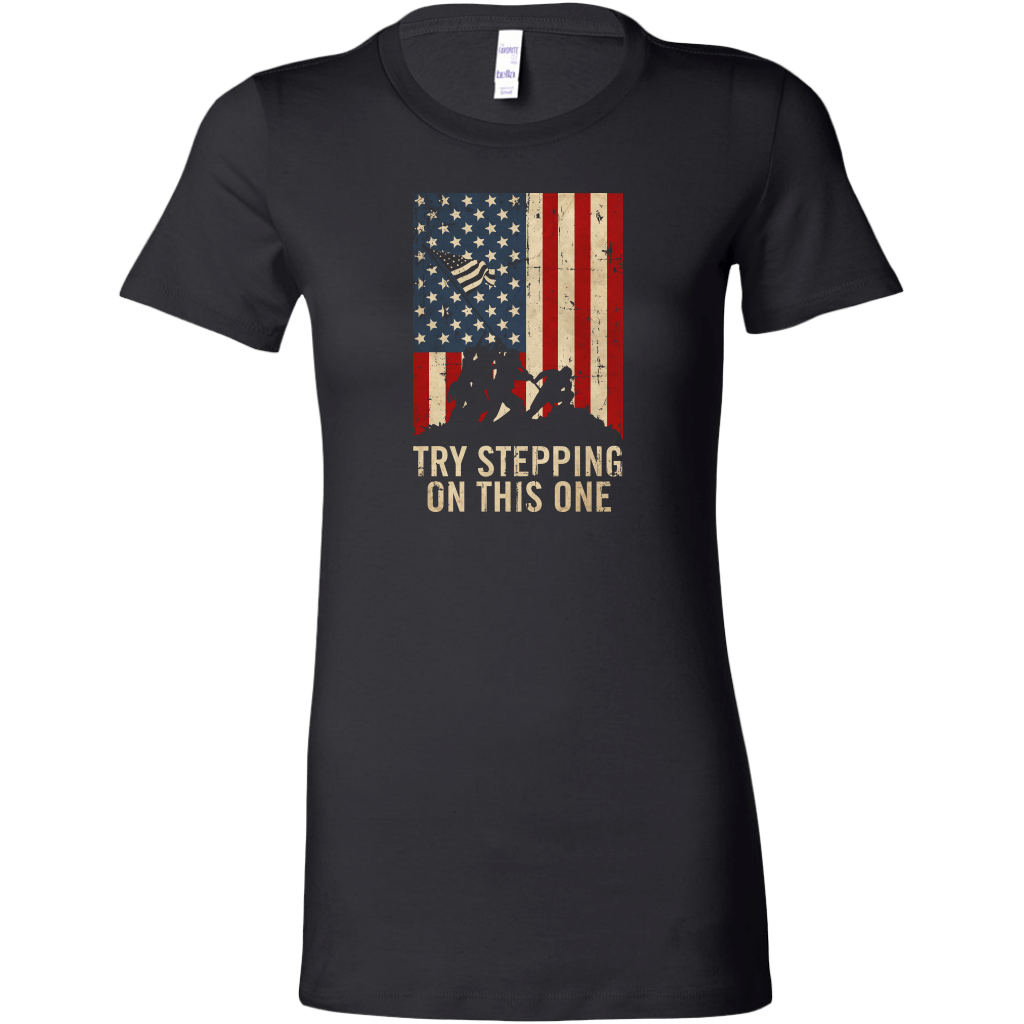 Try Stepping On This One Women's T-Shirt