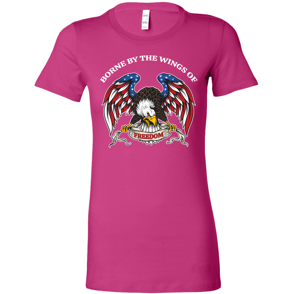 Borne by the Wings of Freedom Women's T-shirt