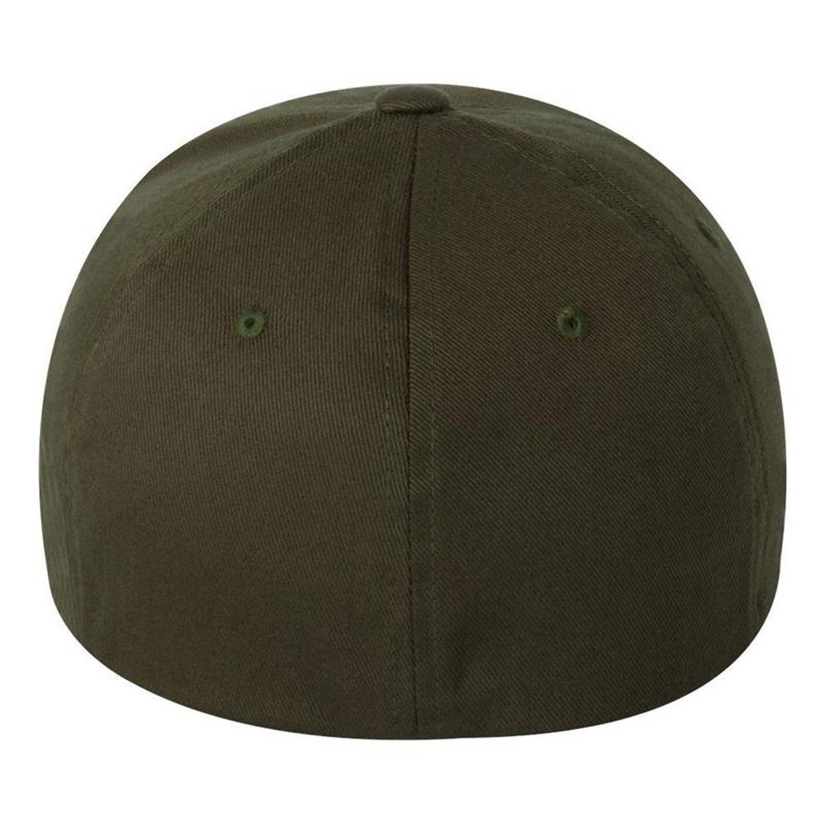 American Flag Olive Flexfit Hat