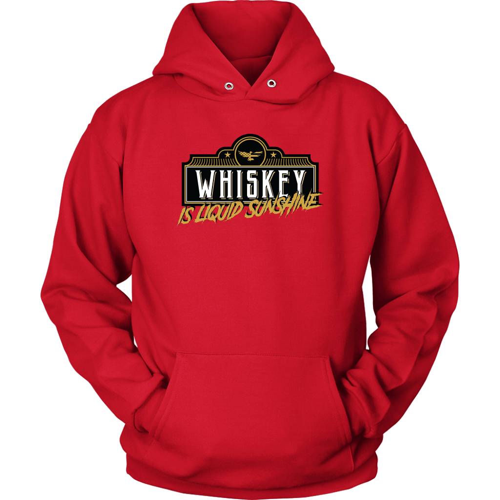Whiskey Is Liquid Sunshine Unisex Hoodie