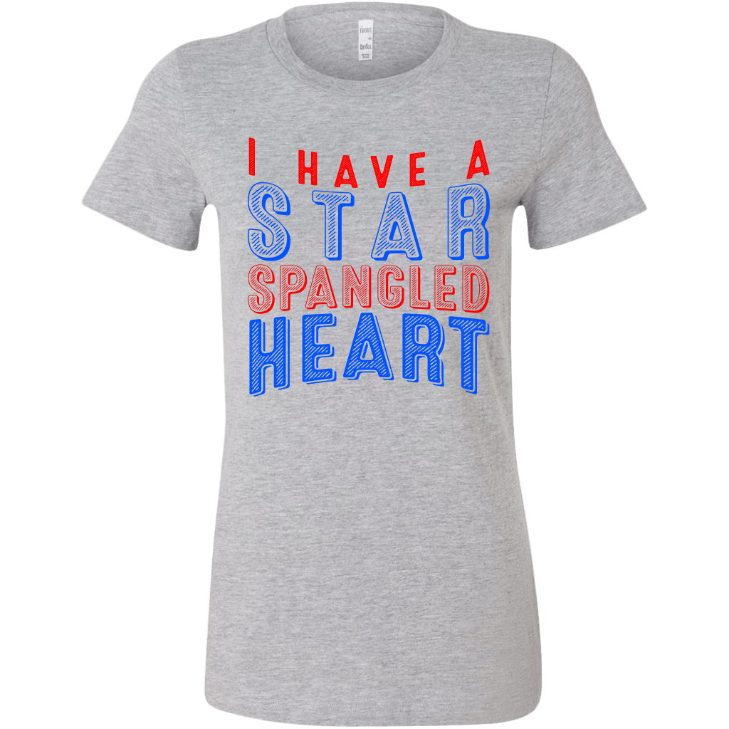 I Have a Star-Spangled Heart Women's T-shirt