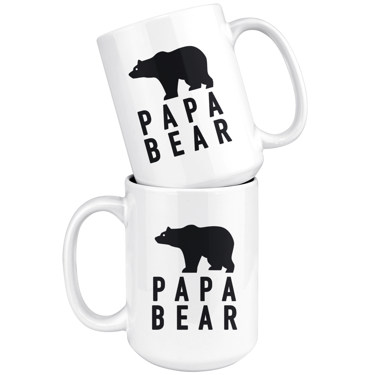 Papa Bear 11oz and 15oz Mug - Father's Day Gift