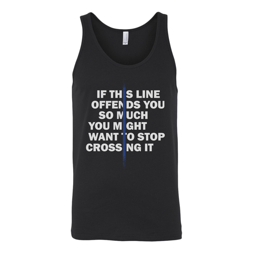 If This Line Offends You Tank Top