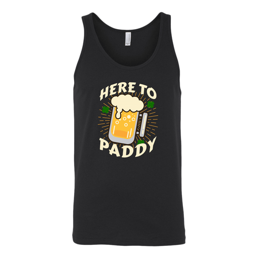 Here To Paddy St. Patrick's Day Tank Top