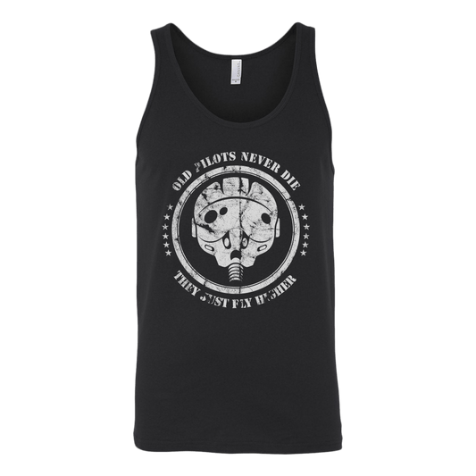 Old Pilots Never Die Tank Top