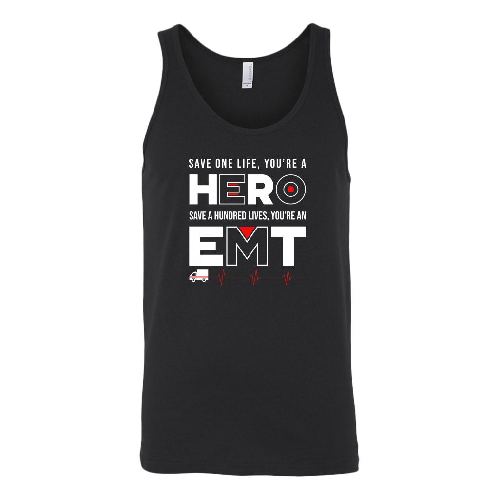 Save a Hundred Lives EMT Tank Top