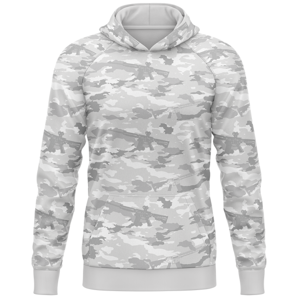Arctic Ghost Camo ARs Hoodie