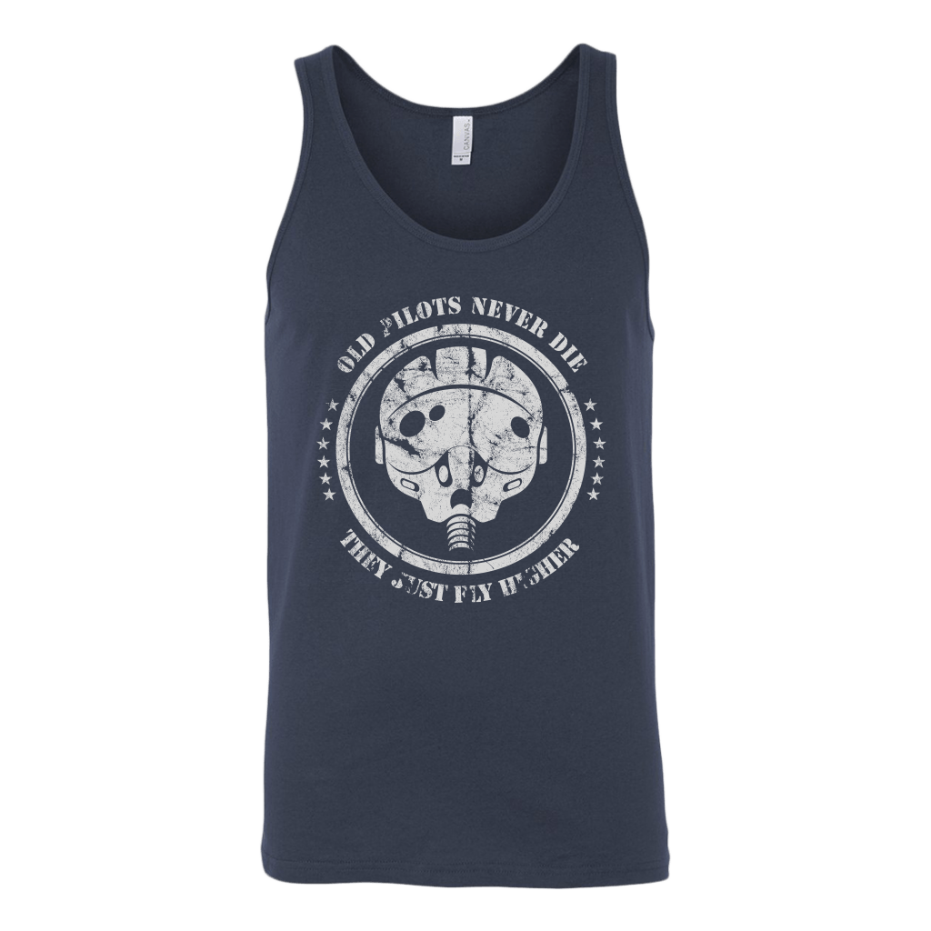 Old Pilots Never Die Tank Top