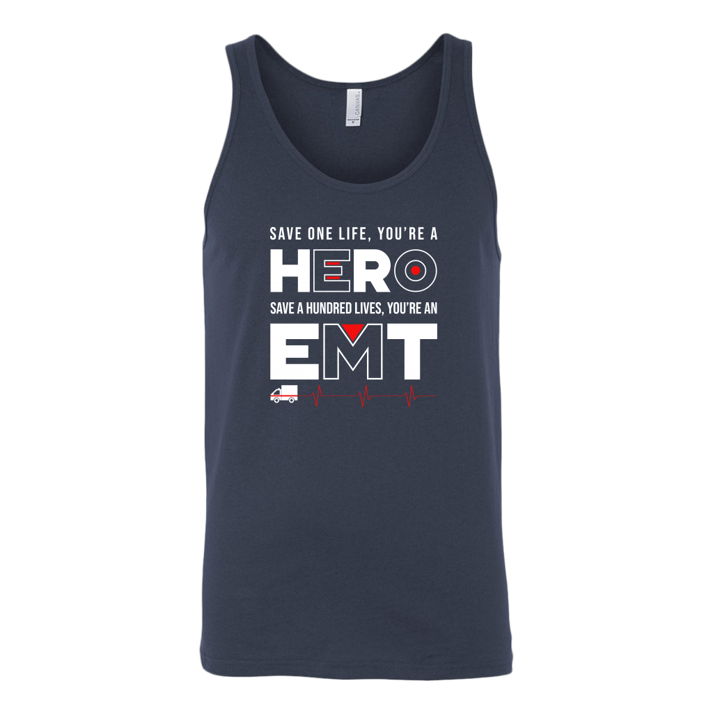 Save a Hundred Lives EMT Tank Top