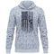 Blue Camo Flag Hoodie