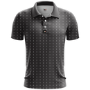 Bullet Stripe Golf Polo Shirt