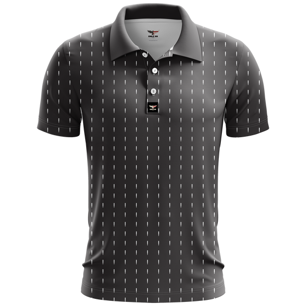 Bullet Stripe Golf Polo Shirt