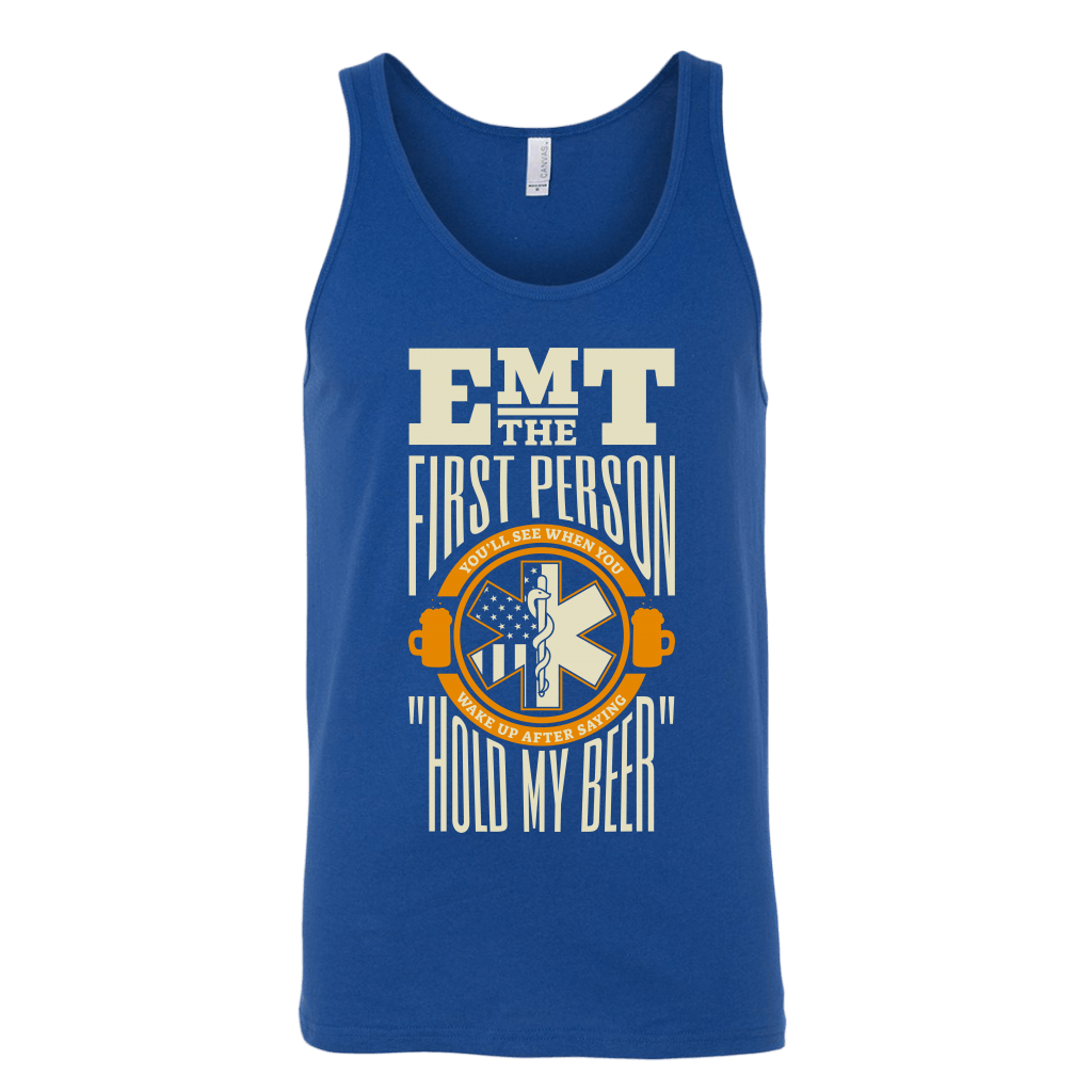 Hold My Beer EMT Tank Top