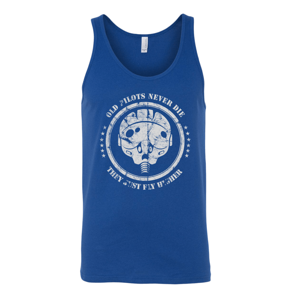 Old Pilots Never Die Tank Top