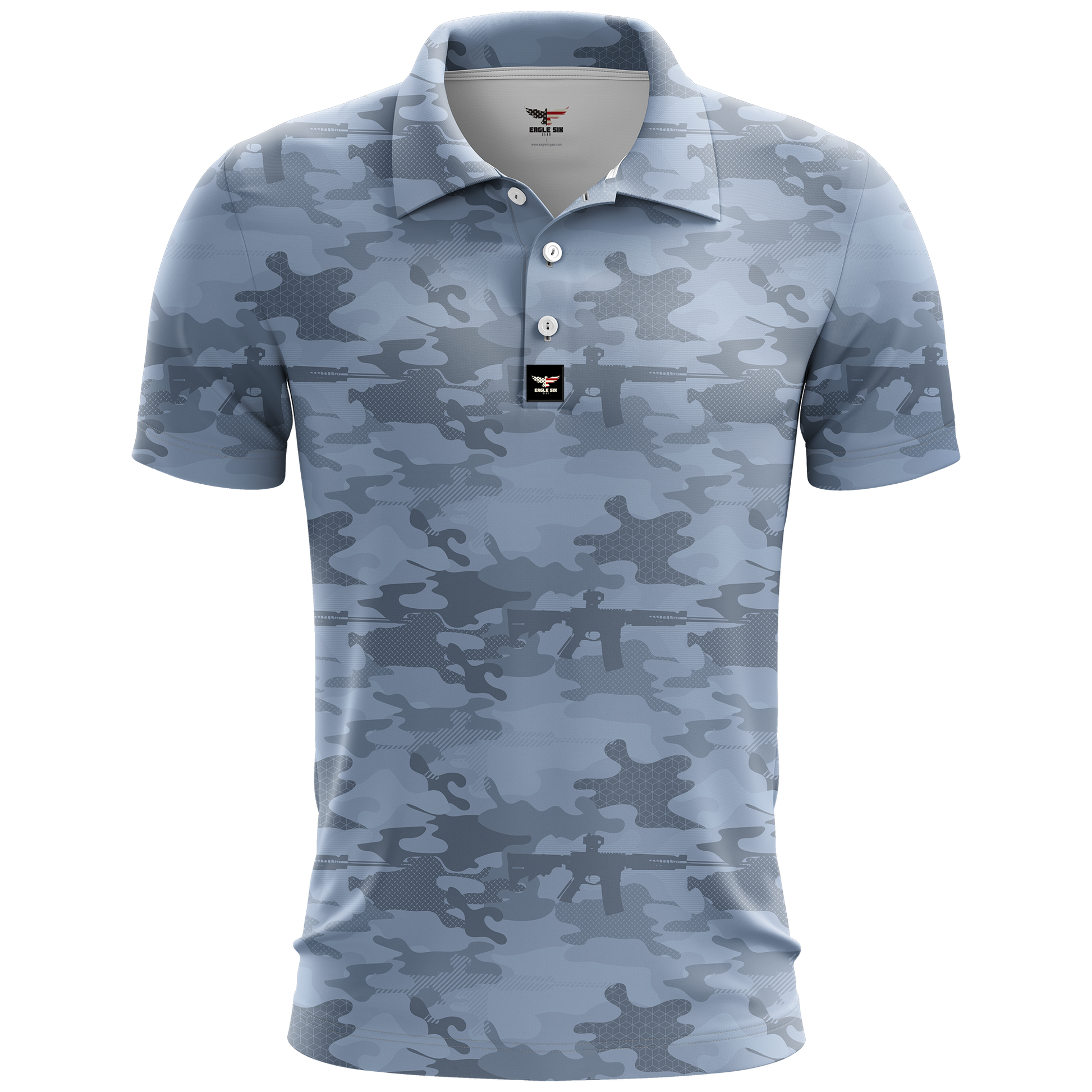 Camo Golf Polo Shirts - Blend In While Standing Out – Eagle Six Gear