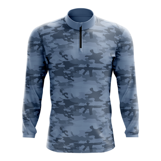 Dusk Camo Men's Quarter Zip Pullover