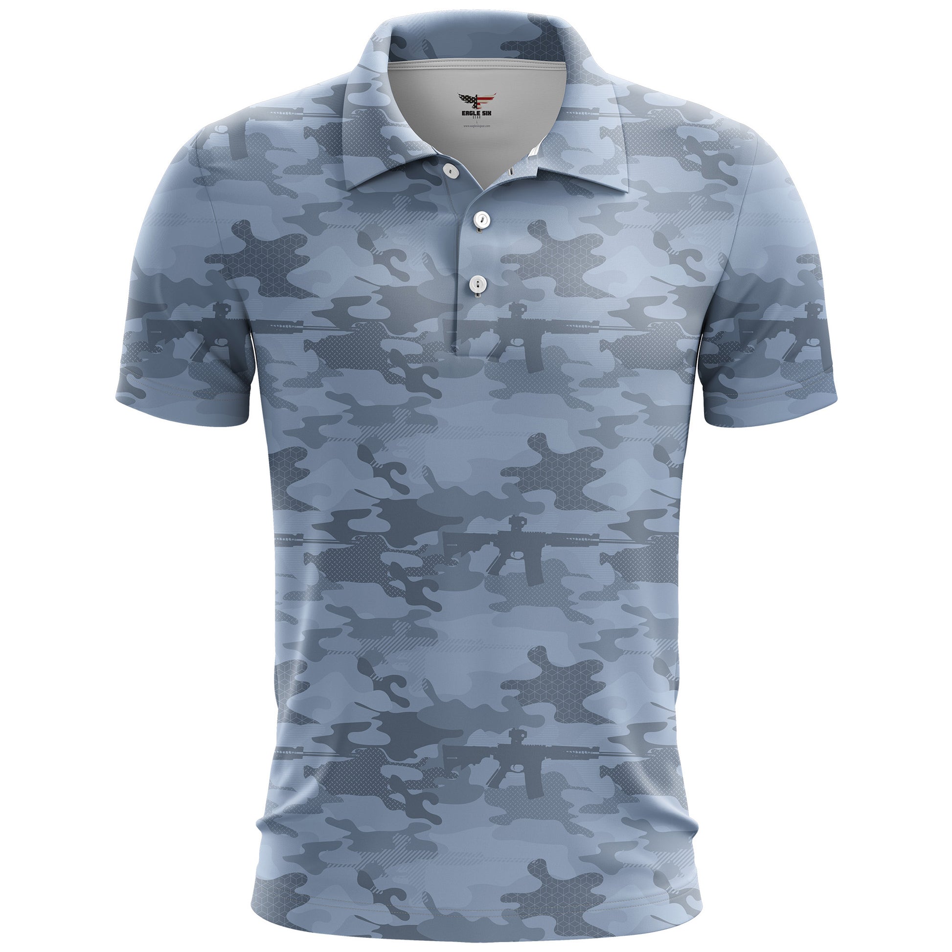 eagle six gear Camo Golf Polo Shirts