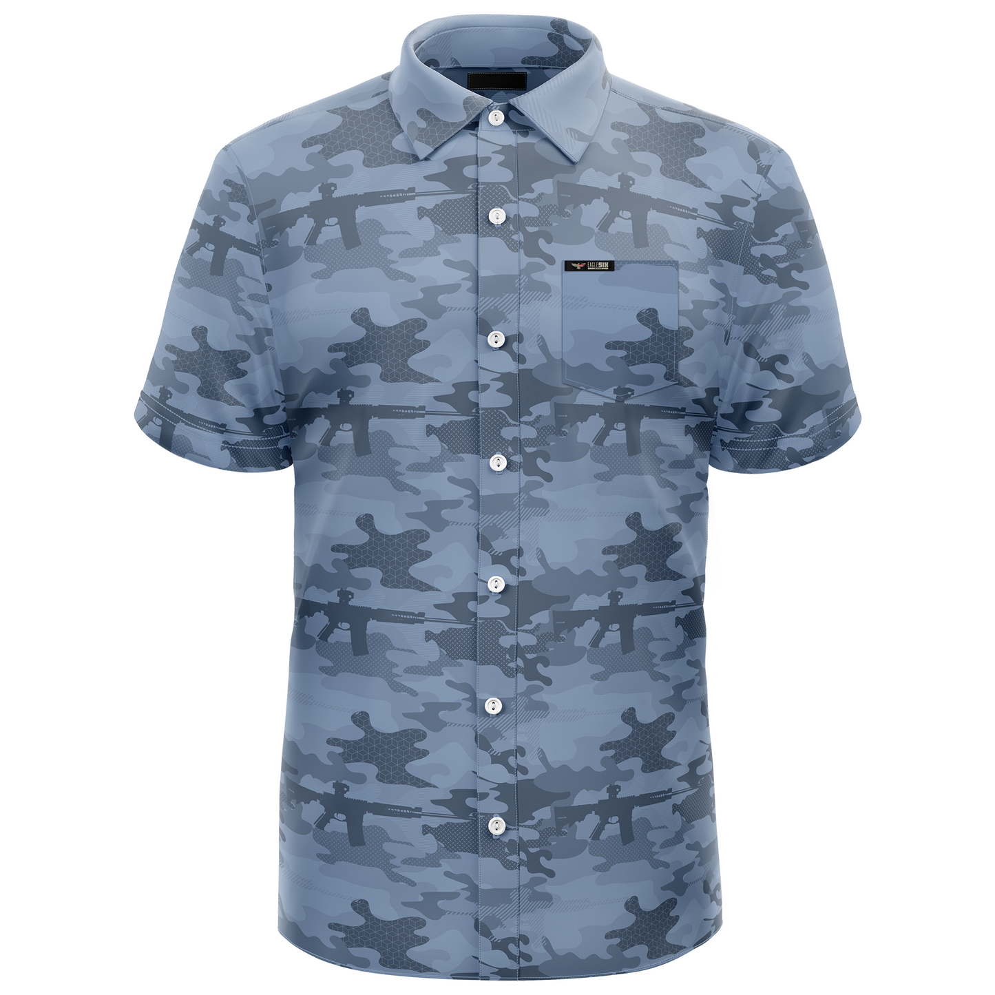 Dusk Camo Button Down Shirt