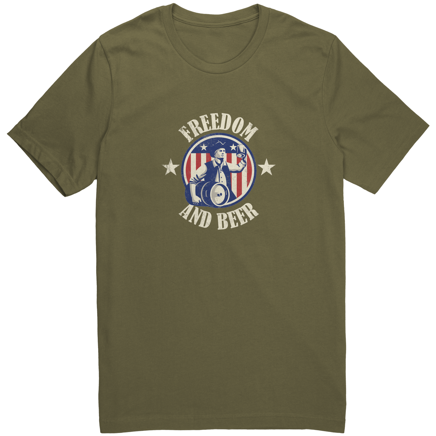 Freedom_And_Beer_T-shirt_Military_Green_Mockup.png_15763152