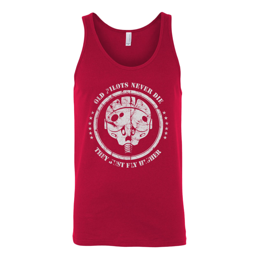Old Pilots Never Die Tank Top