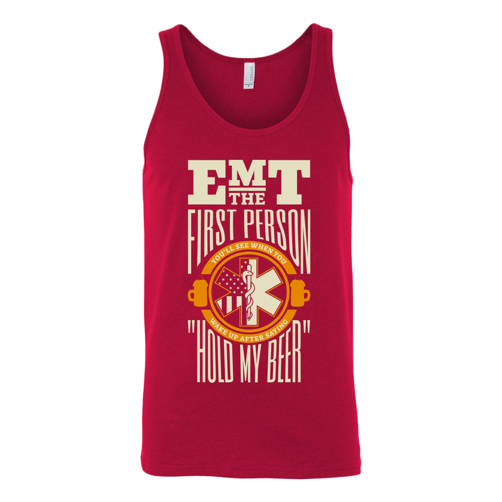 Hold My Beer EMT Tank Top