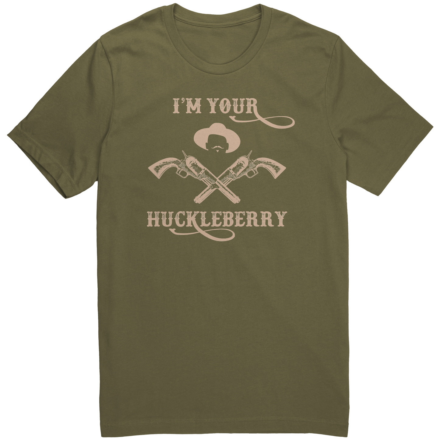 Im_Your_Huckleberry_T-shirt_Military_Green_Mockup.png_15762844