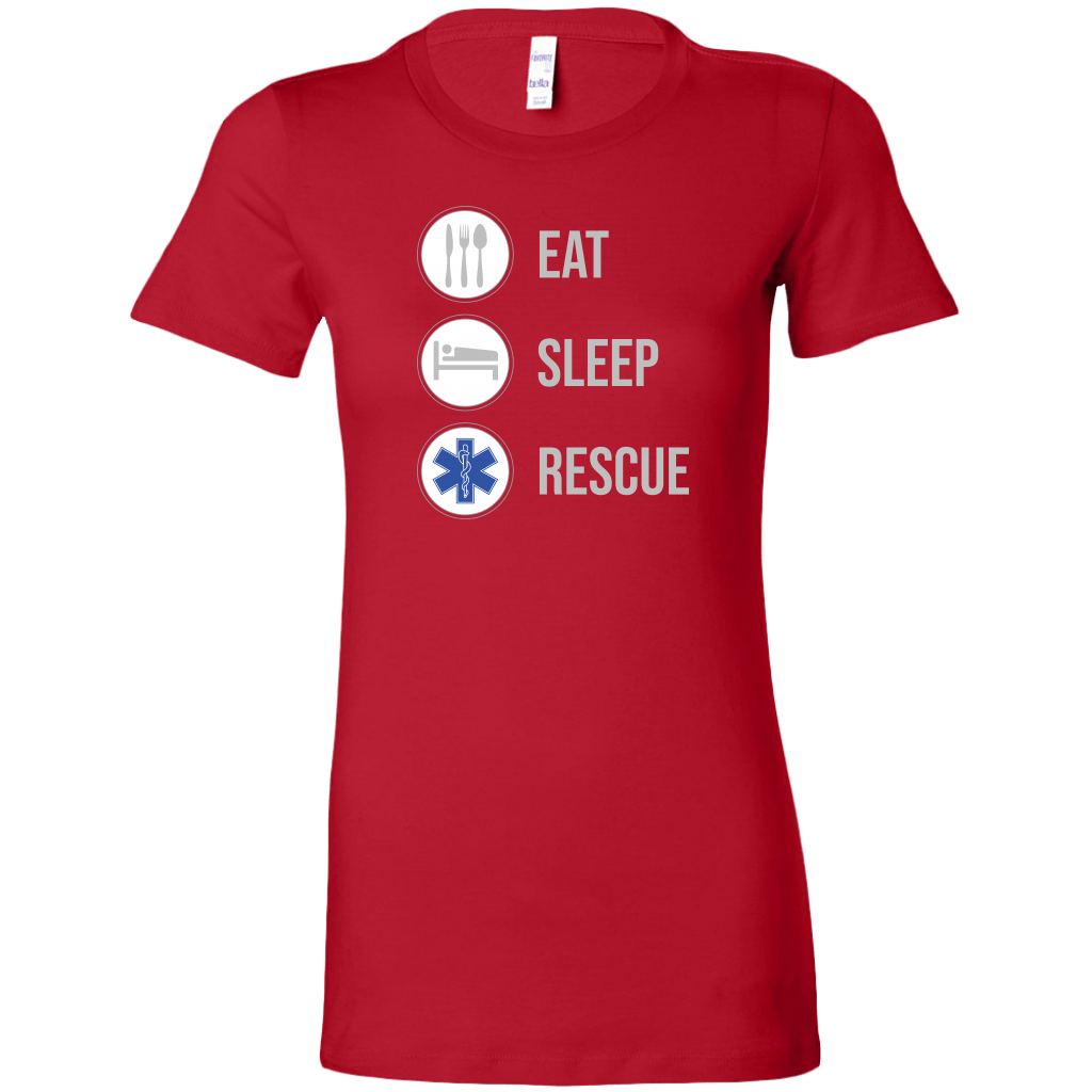 Eat Sleep Rescue EMT Women's T-shirt