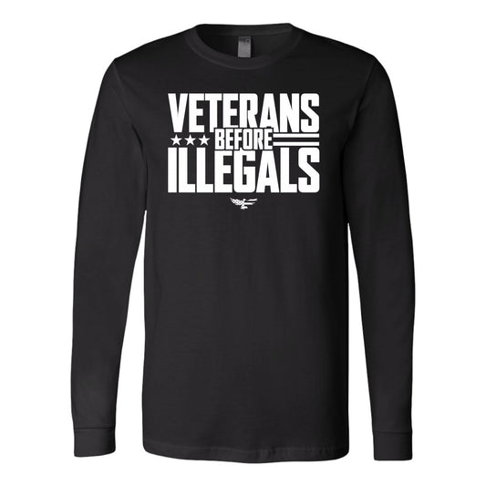 Veterans Before Illegals Long Sleeve