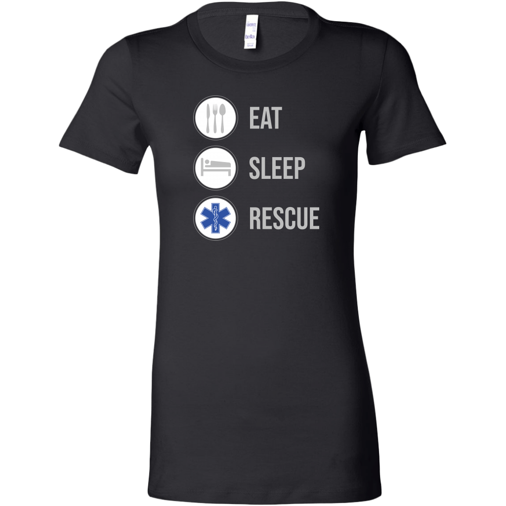 Eat Sleep Rescue EMT Women's T-shirt